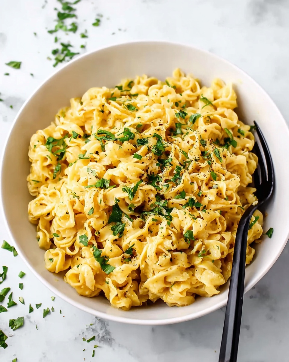 Garlic Butter Ramen Noodles Recipe - Recipe Image