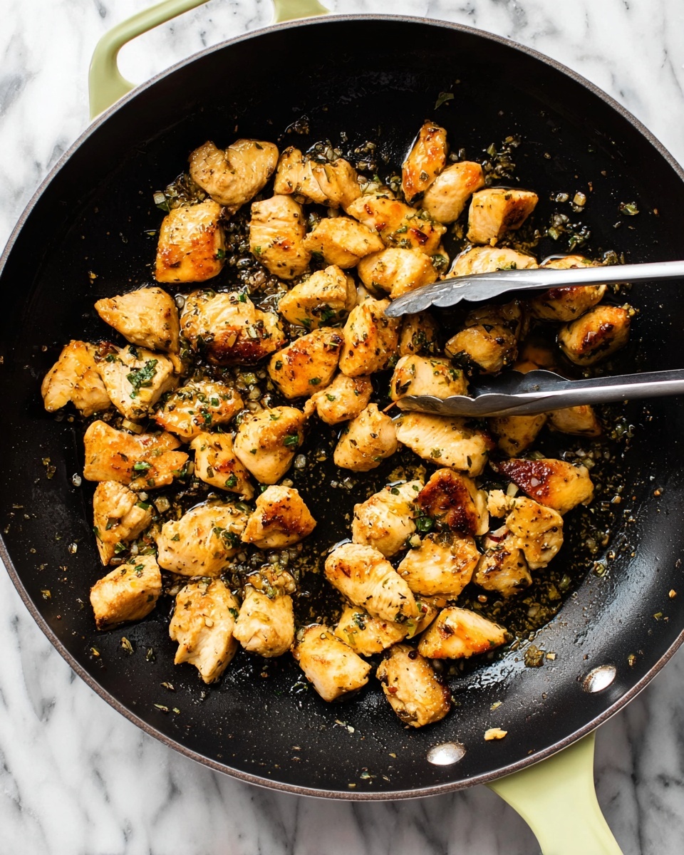 Garlic Butter Chicken Bites Recipe - Recipe Image