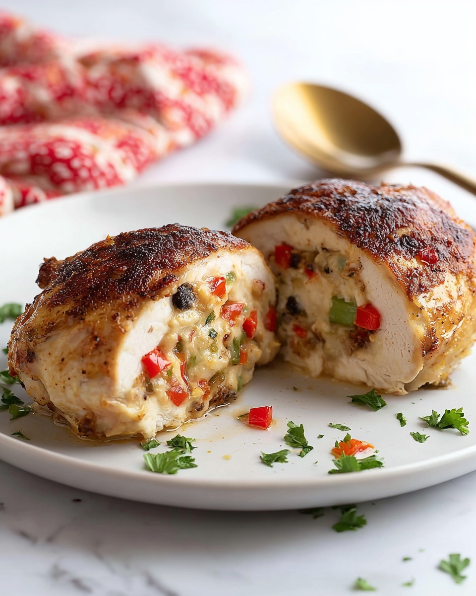 Fajita Stuffed Chicken Recipe - Recipe Image