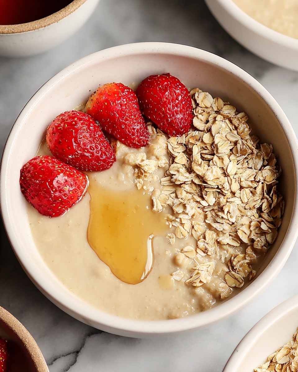 Low Calorie Oatmeal with Fresh Berries and Cinnamon Recipe - Recipe Image