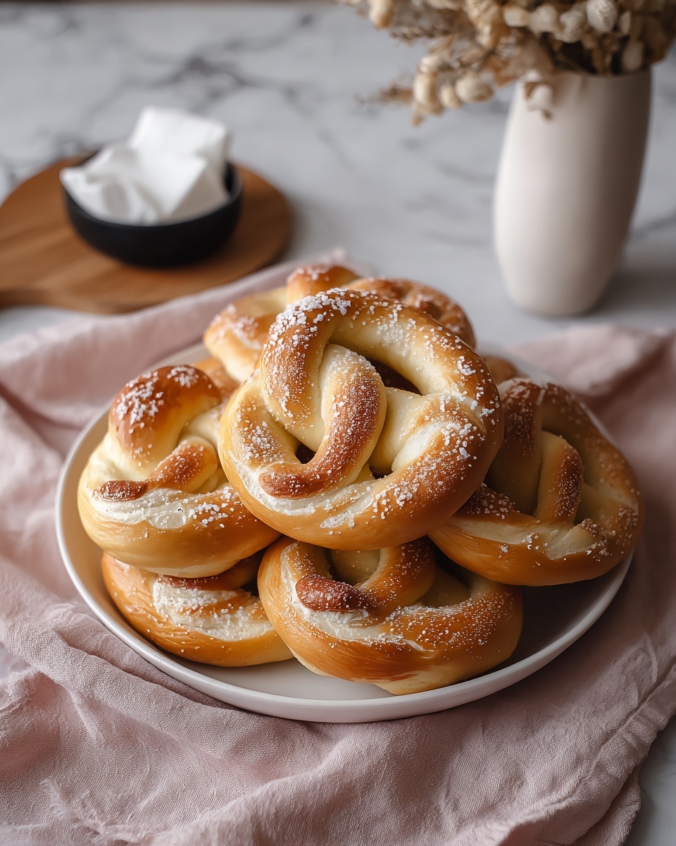 Buttery Soft Pretzels Recipe - Recipe Image