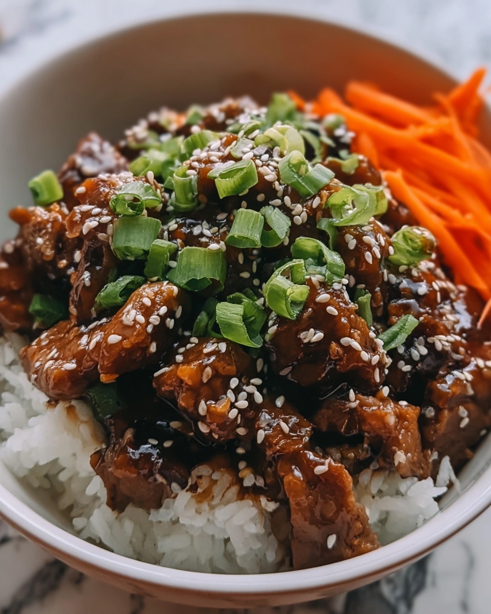 Healthy Ground Turkey Teriyaki Rice Bowl Recipe - Recipe Image
