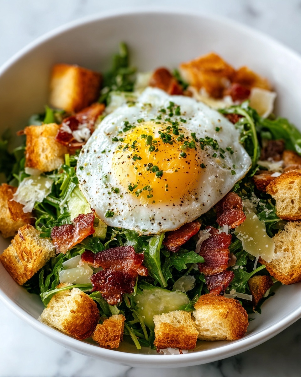 Easy Classic Salad Lyonnaise Recipe - Recipe Image