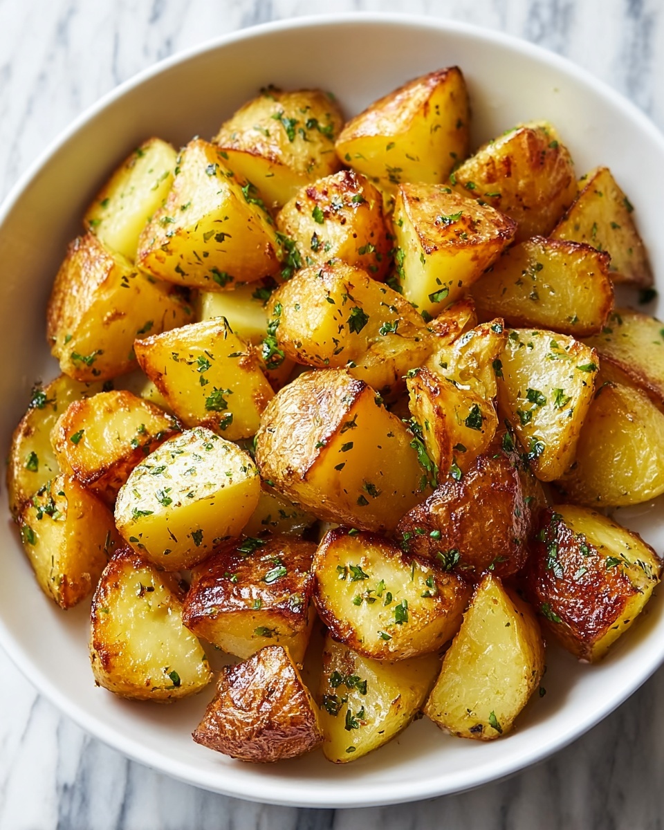 Perfectly Crispy Roasted Potatoes Recipe - Recipe Image