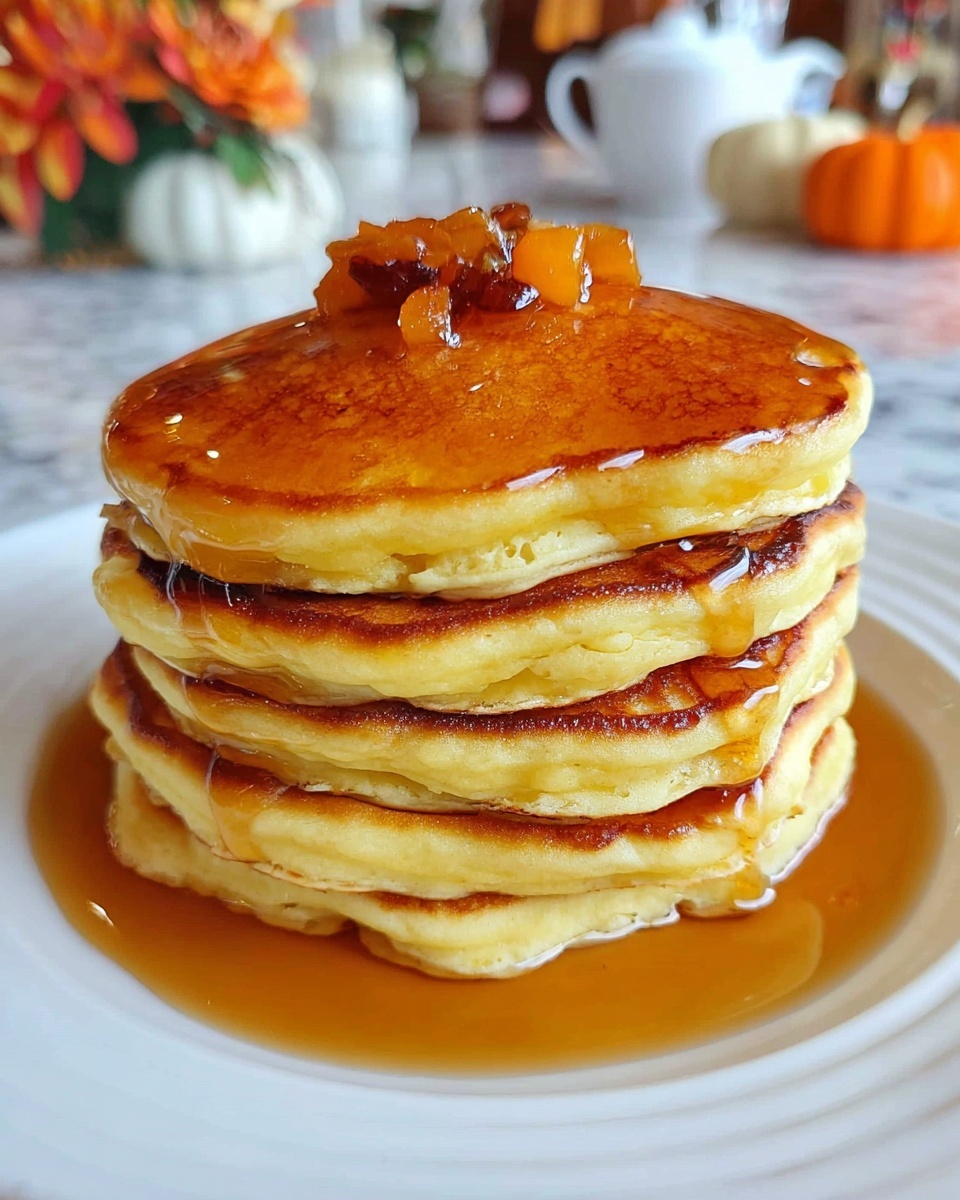 Homemade Pumpkin Pancakes Recipe - Recipe Image