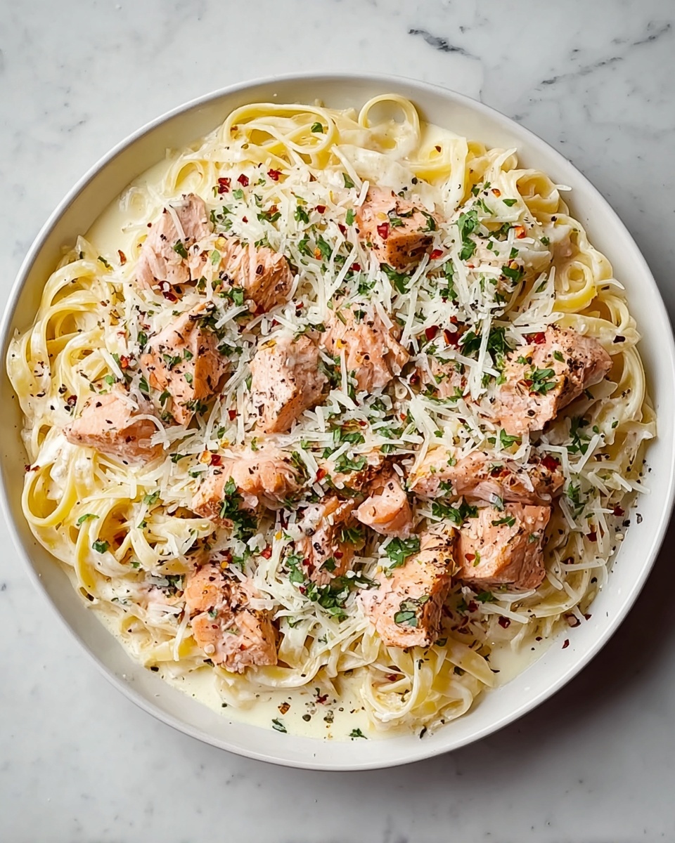Creamy Salmon Pasta Made Simple and Delicious Recipe - Recipe Image