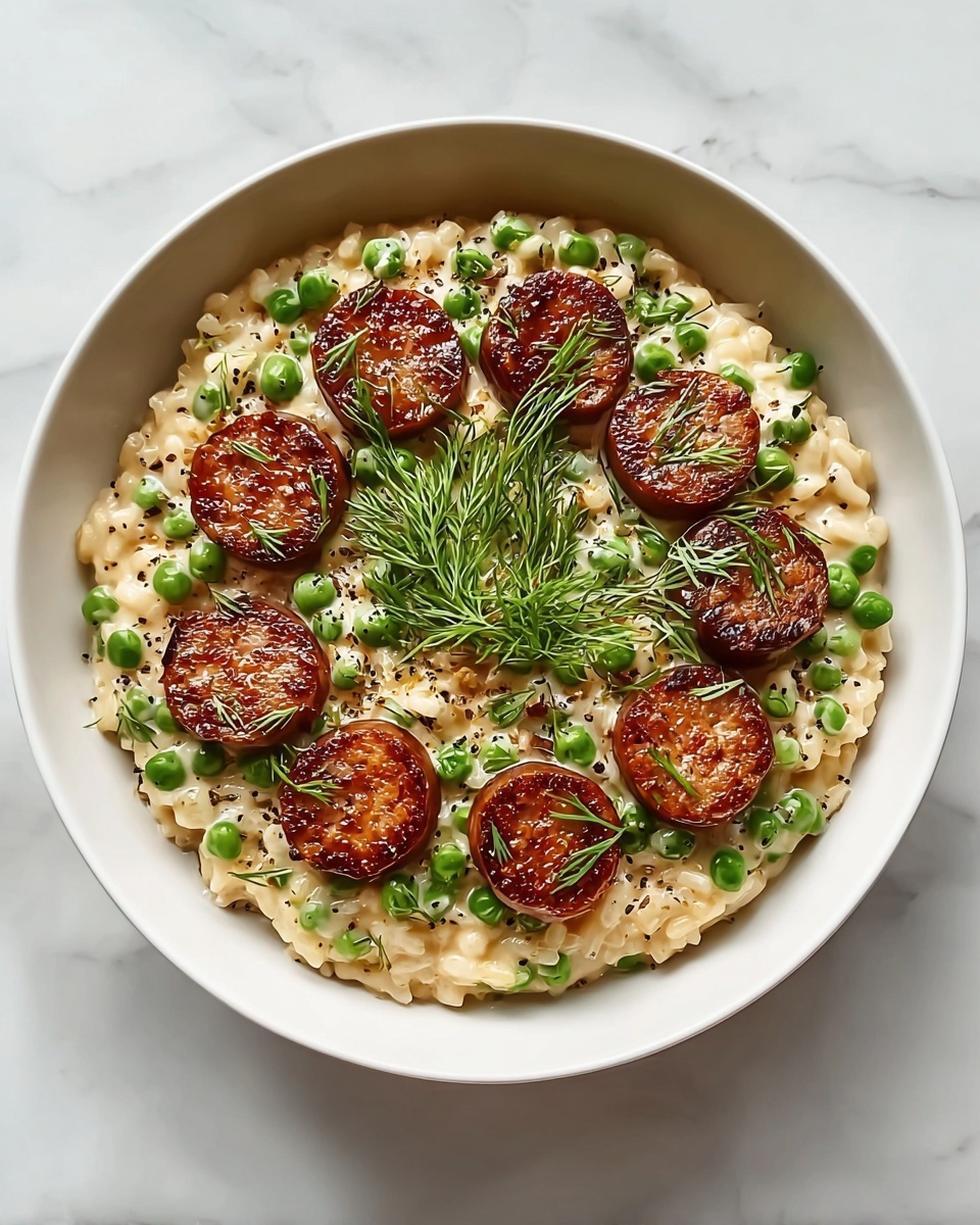 Creamy Sausage and Fennel Risotto Recipe - Recipe Image