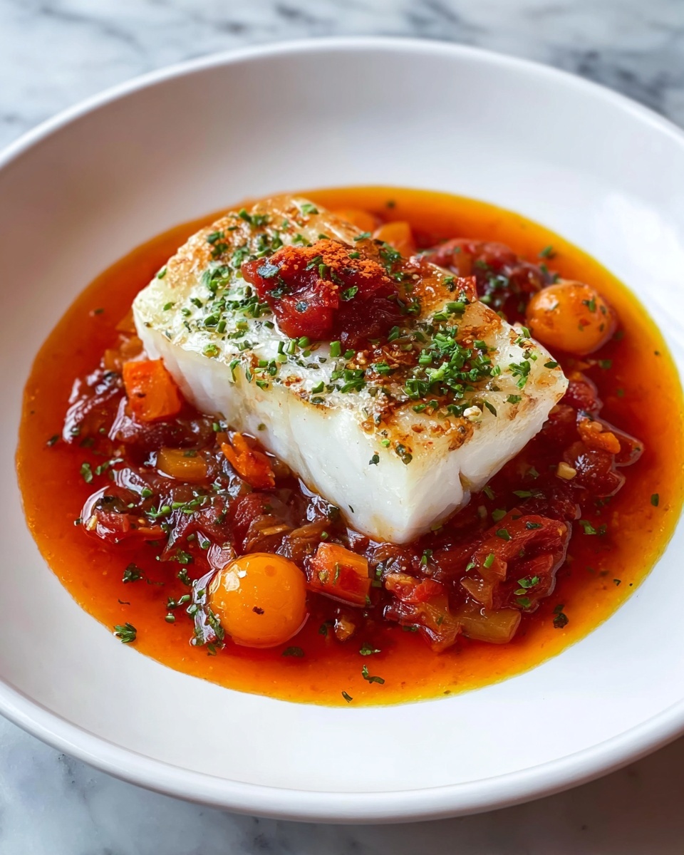 Savory Tomato and Chilli Oil Fish Recipe - Recipe Image