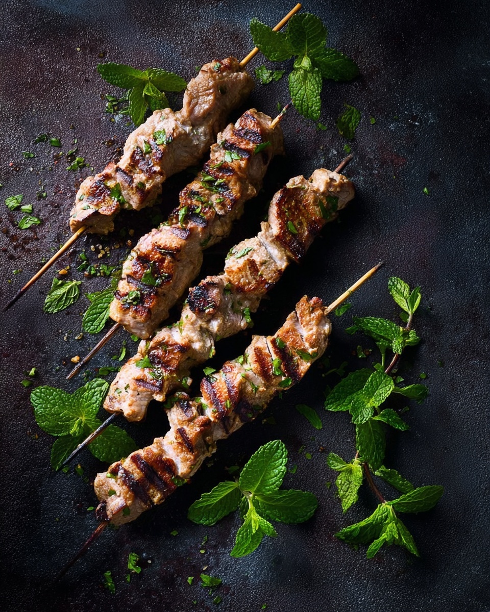 Vietnamese Lemongrass Pork Tenderloin Skewers Recipe - Recipe Image