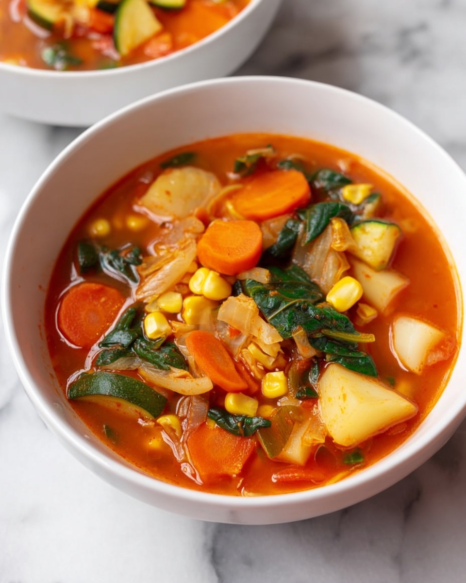 Vegetable Soup with Cabbage Recipe - Recipe Image