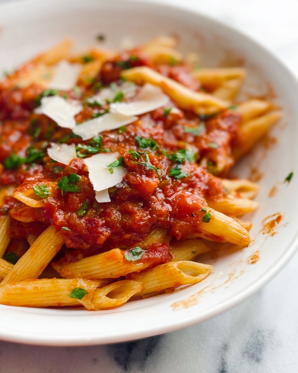 Easy Pasta Arrabiata Recipe - Recipe Image
