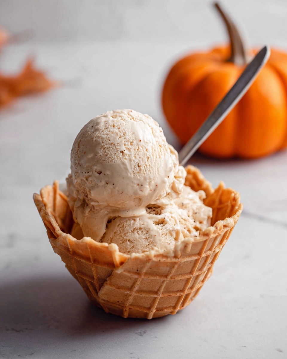 Cinnamon Pumpkin Ice Cream Recipe - Recipe Image