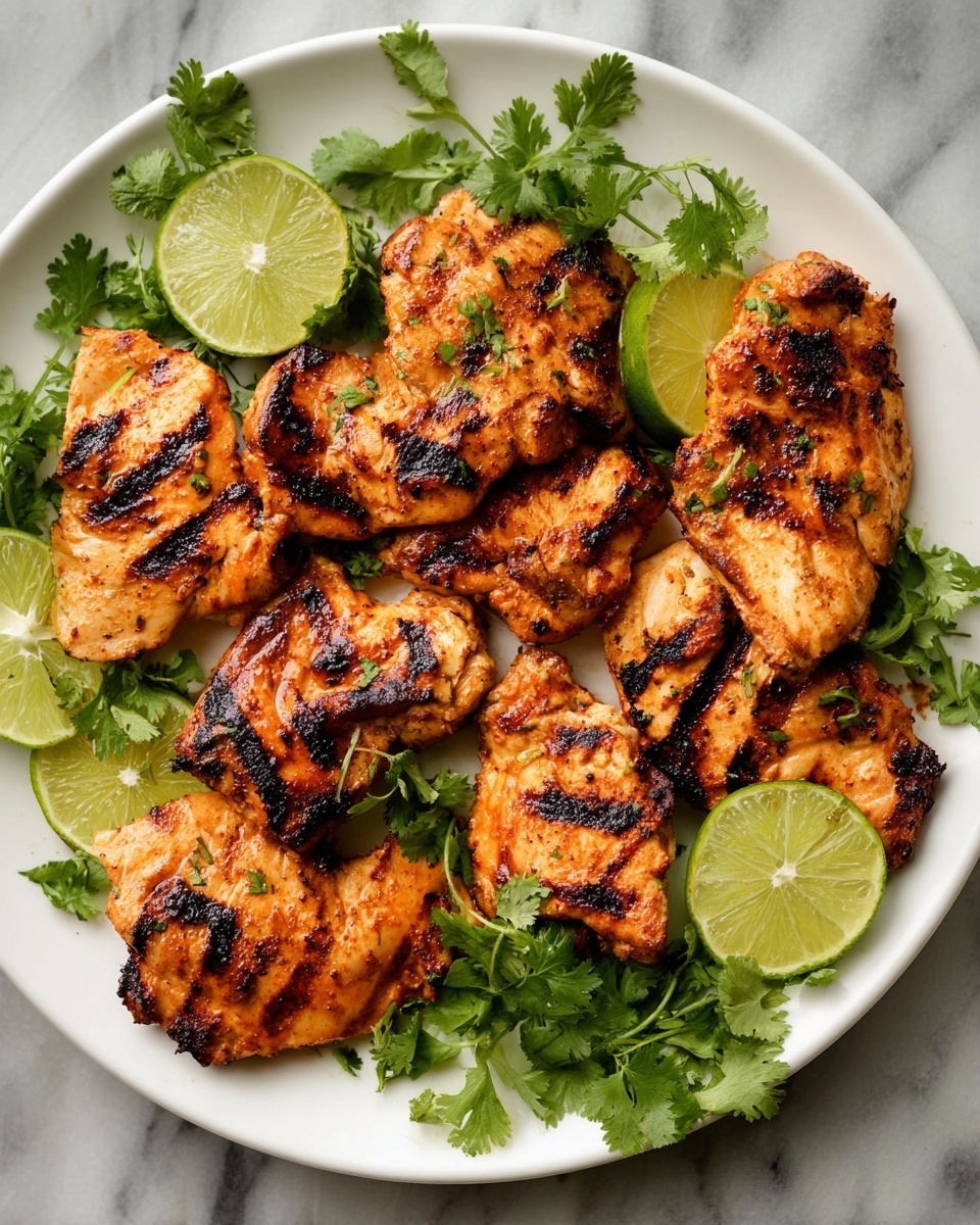 Cilantro Lime Grilled Chicken Thighs Recipe - Recipe Image