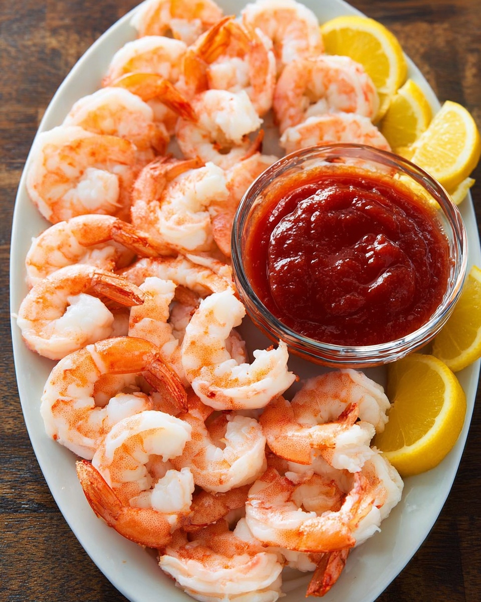 Shrimp Cocktail with Spicy Homemade Sauce Recipe - Recipe Image