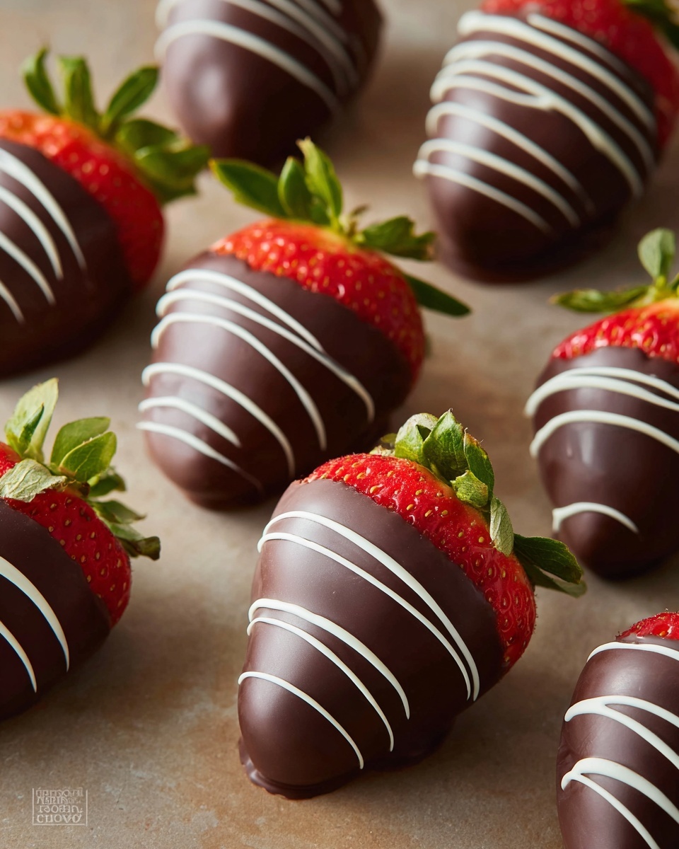 Easy Chocolate Covered Strawberries Recipe - Recipe Image