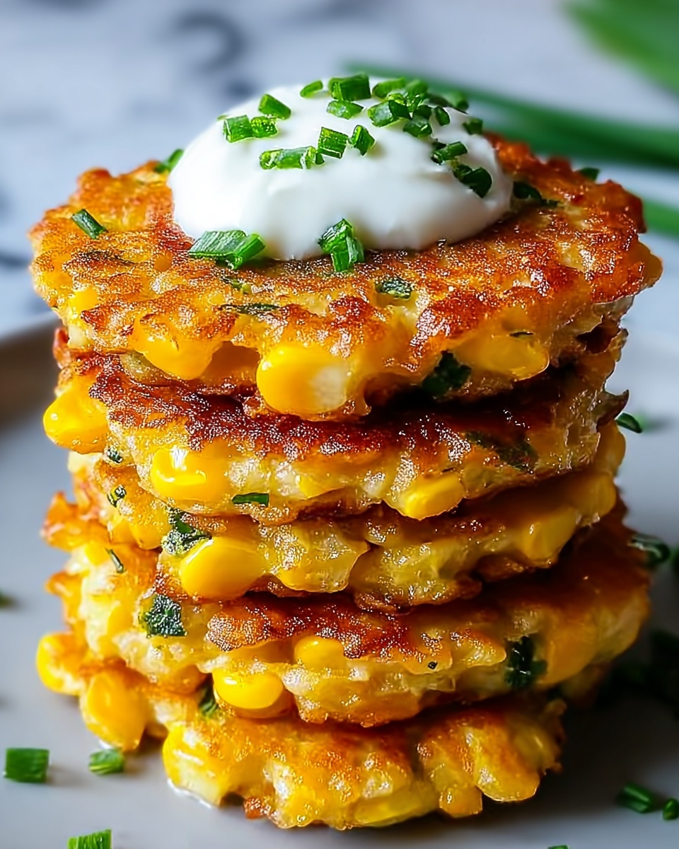 Cheesy Corn Fritters Recipe: Quick, Crispy, and Delicious Recipe - Recipe Image
