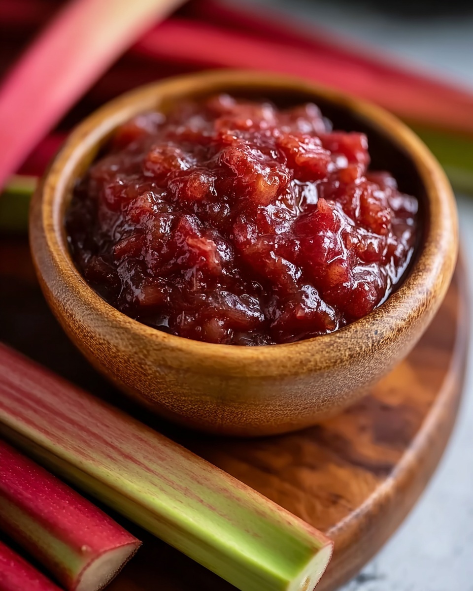Amish Rhubarb Jam – A Sweet and Tangy Heritage Recipe - Recipe Image