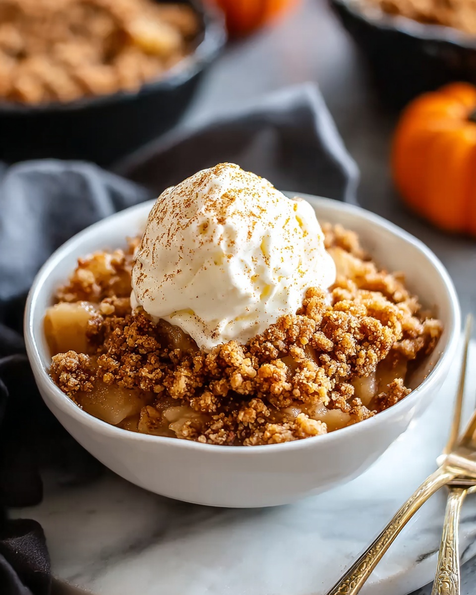 Pumpkin Pie Crisp – A Cozy, Delicious Twist on Pumpkin Pie Recipe - Recipe Image