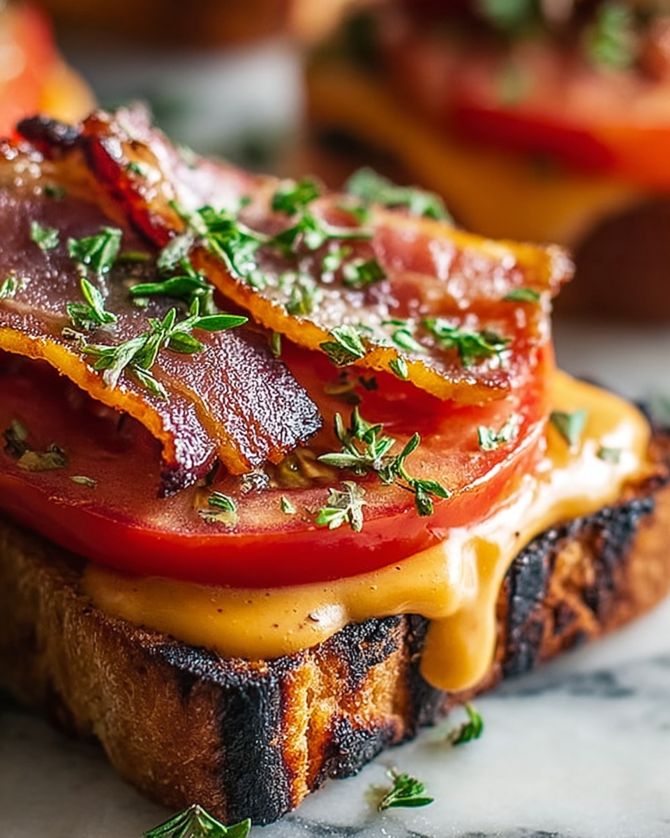 Mini Tomato Sandwiches with Bacon Mayonnaise Recipe - Recipe Image