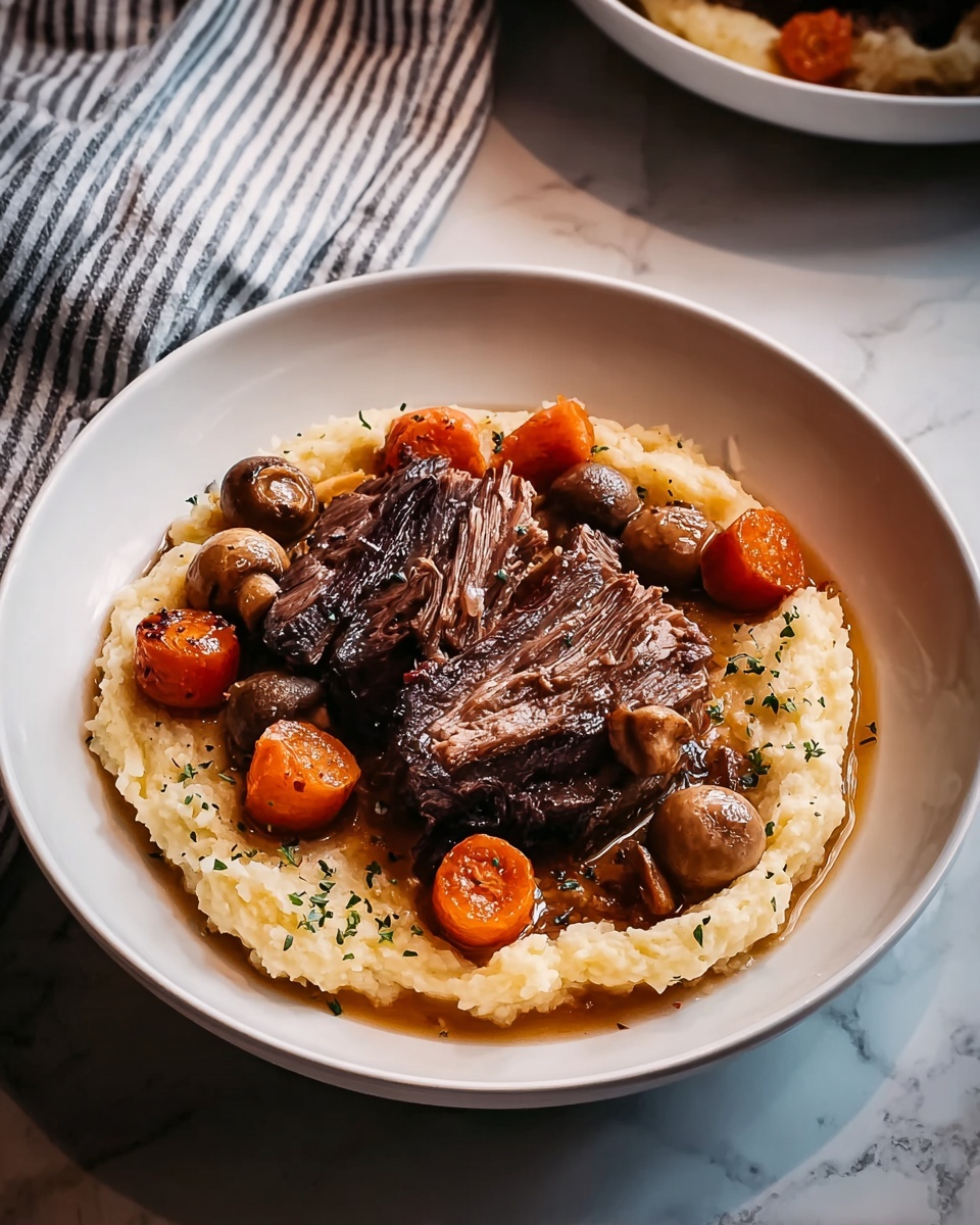 Comforting Oven-Roasted Pot Roast with Vegetables Recipe - Recipe Image