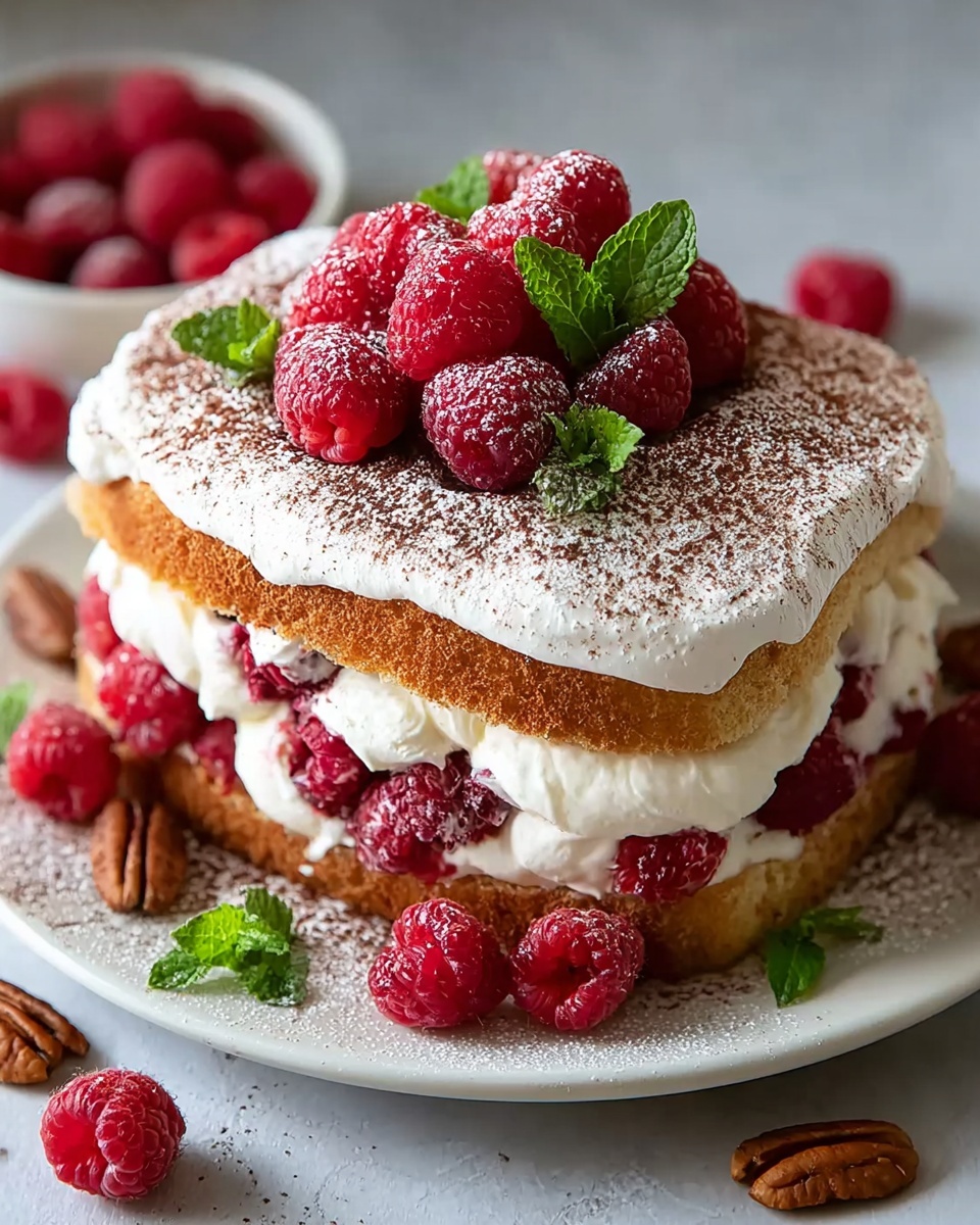 White Chocolate Raspberry Tiramisu Recipe - Recipe Image