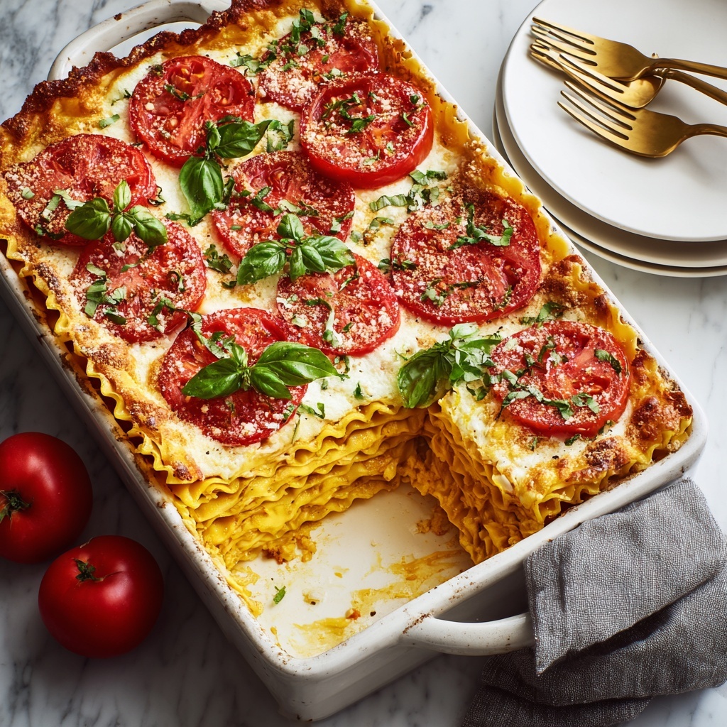 Lasagna Caprese Recipe - Recipe Image