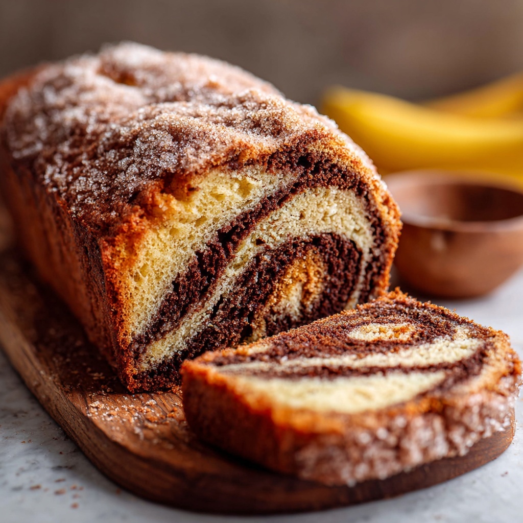 Homemade Cinnamon Swirl Banana Bread Recipe - Recipe Image