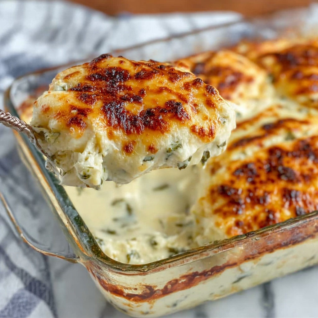 Spinach Artichoke Chicken Bake Recipe - Recipe Image