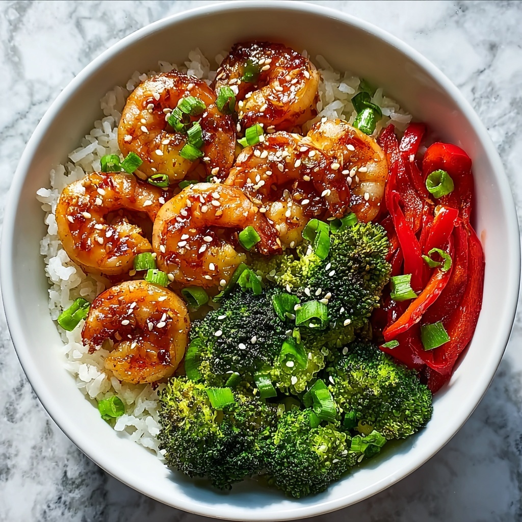 Honey Garlic Shrimp & Rice Bowl Recipe - Recipe Image