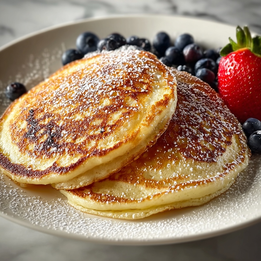 Fluffy Homemade Buttermilk Pancakes Recipe - Recipe Image
