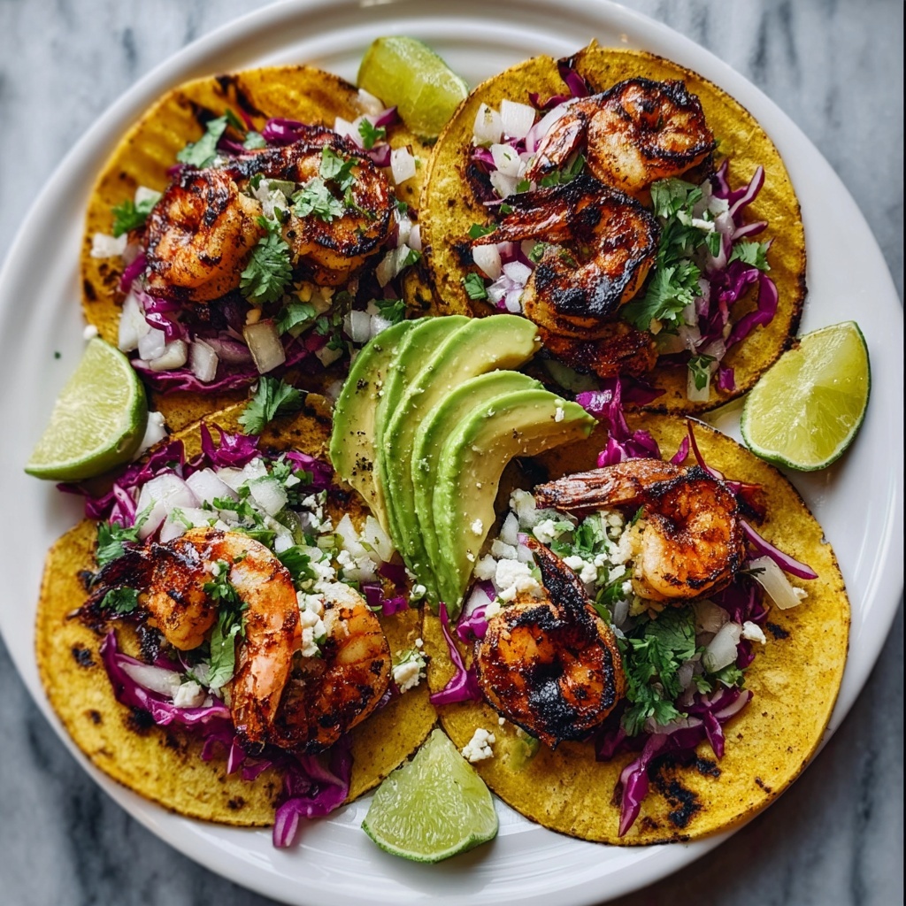 Spicy Grilled Shrimp Tacos Recipe - Recipe Image