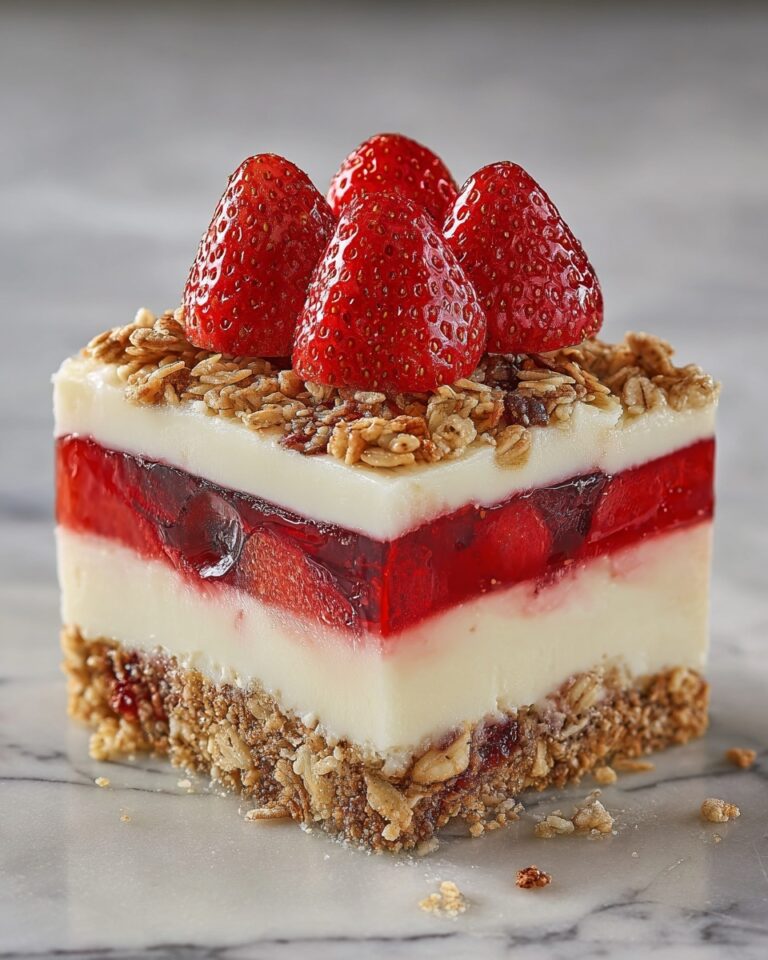 Strawberry Crunch Cheesecake Chunks Recipe