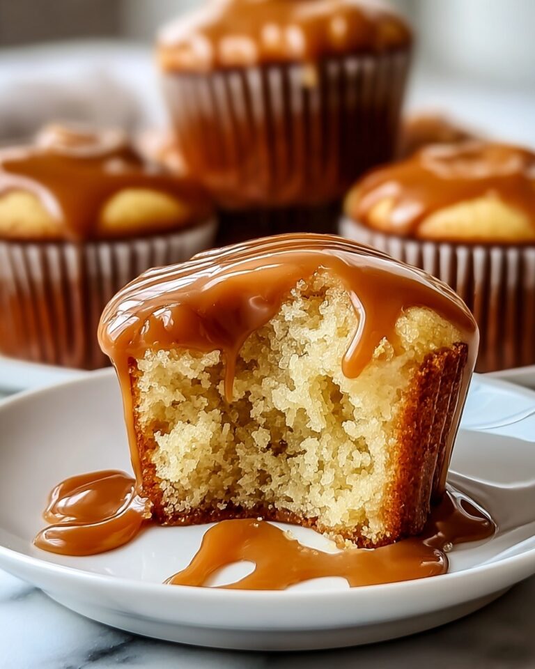 Pumpkin Cheesecake Muffins with Caramel Swirl Recipe