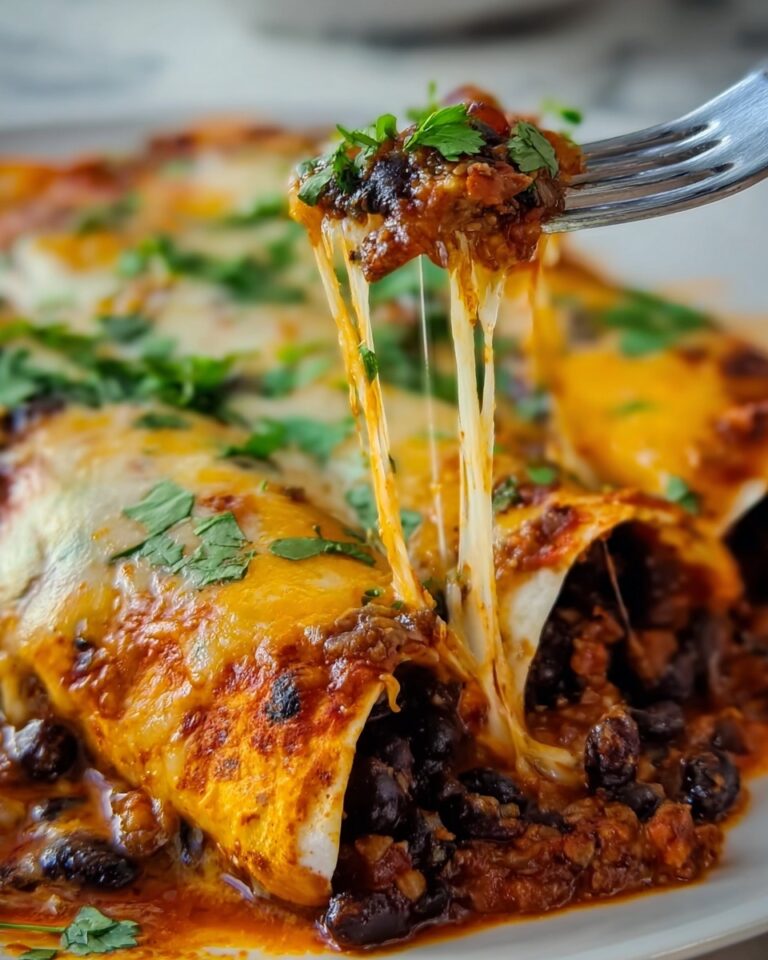 Veggie Black Bean Enchiladas Recipe