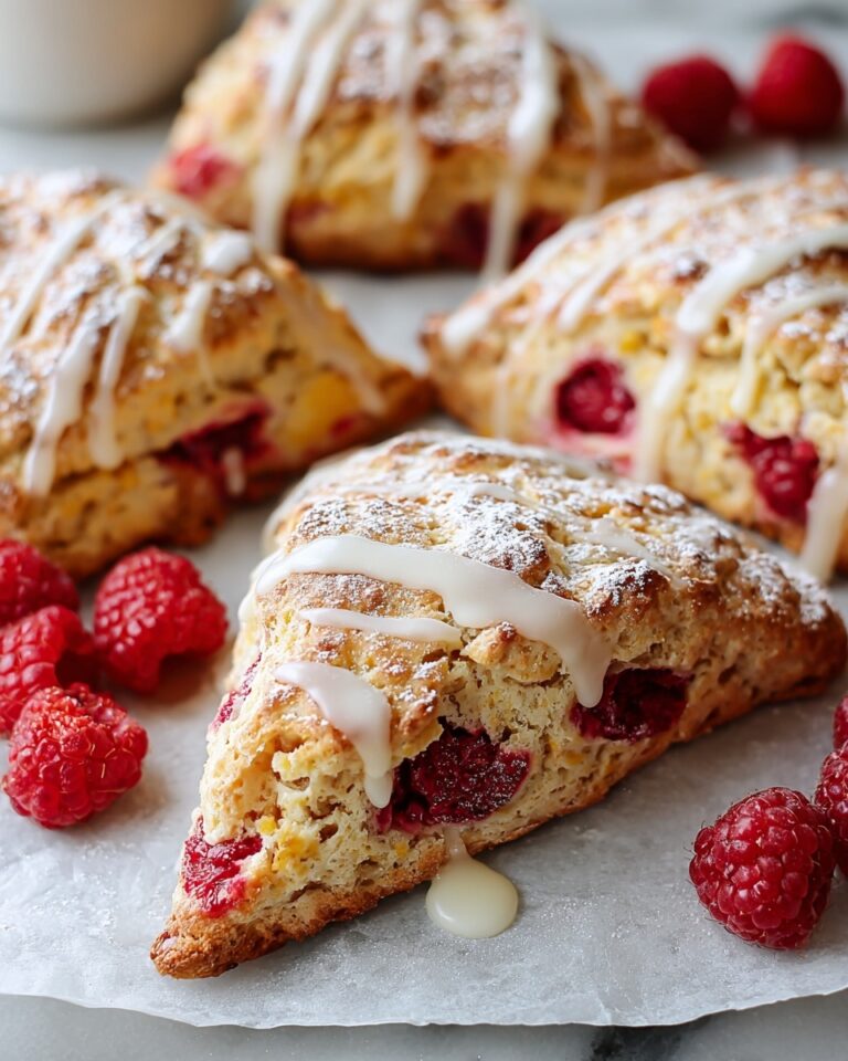 Lemon Raspberry Scones Recipe