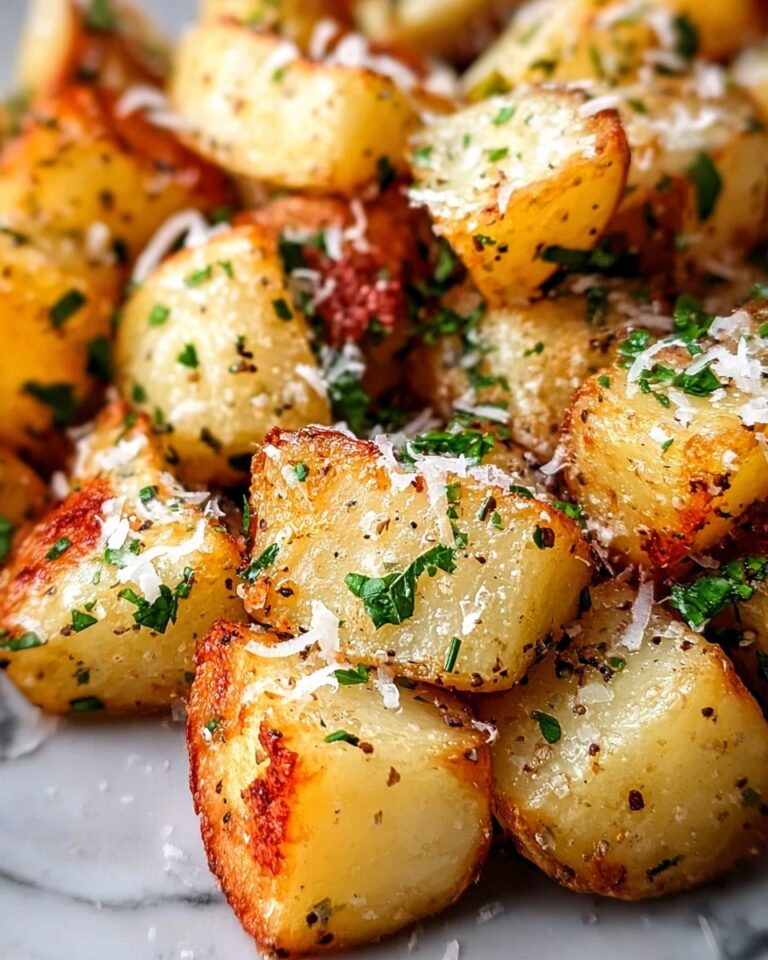 Parmesan Garlic Roasted Potatoes Recipe