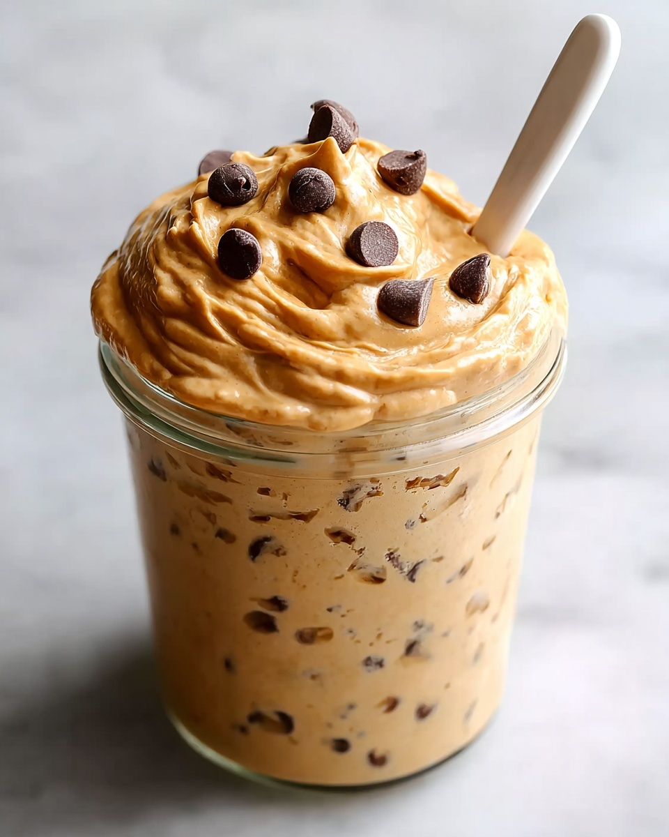 Peanut Butter Cookie Dough Overnight Oats Recipe - Recipe Image