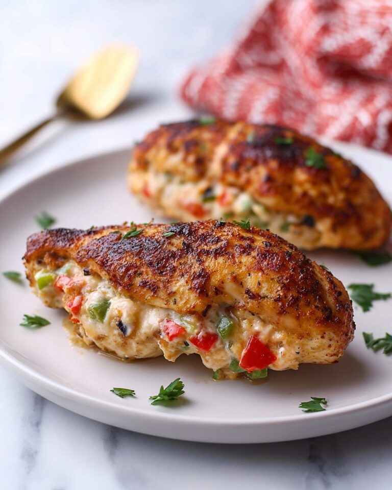 Fajita Stuffed Chicken Recipe