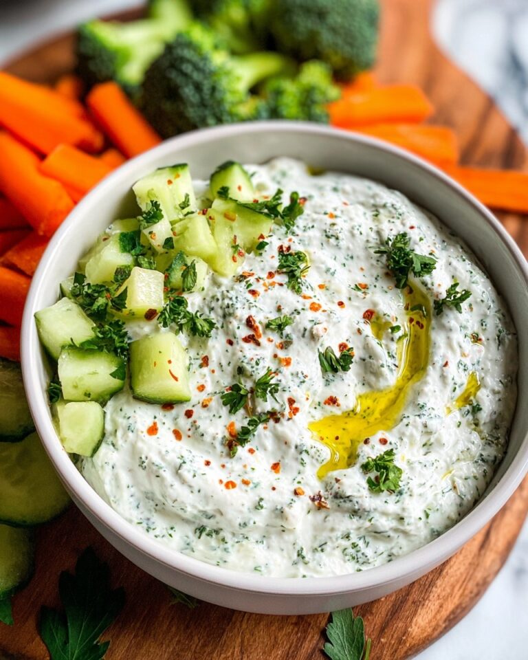 Creamy Cottage Cheese Dip with Fresh Herbs Recipe