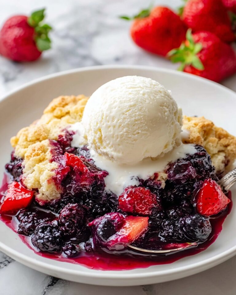 Mixed Berry Cobbler Recipe