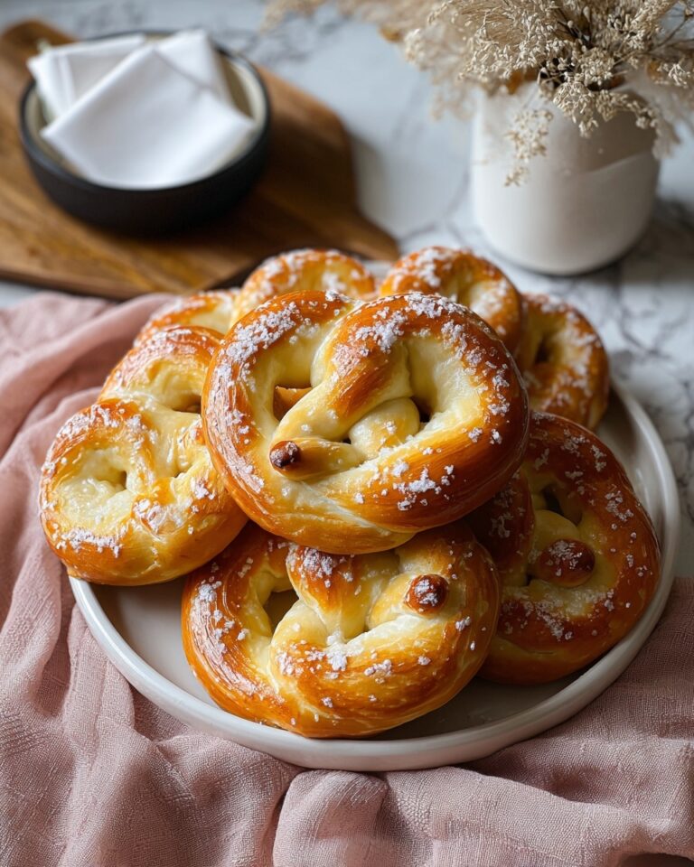 Buttery Soft Pretzels Recipe
