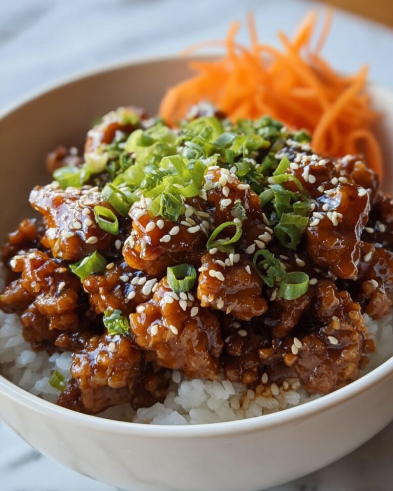 Healthy Ground Turkey Teriyaki Rice Bowl Recipe