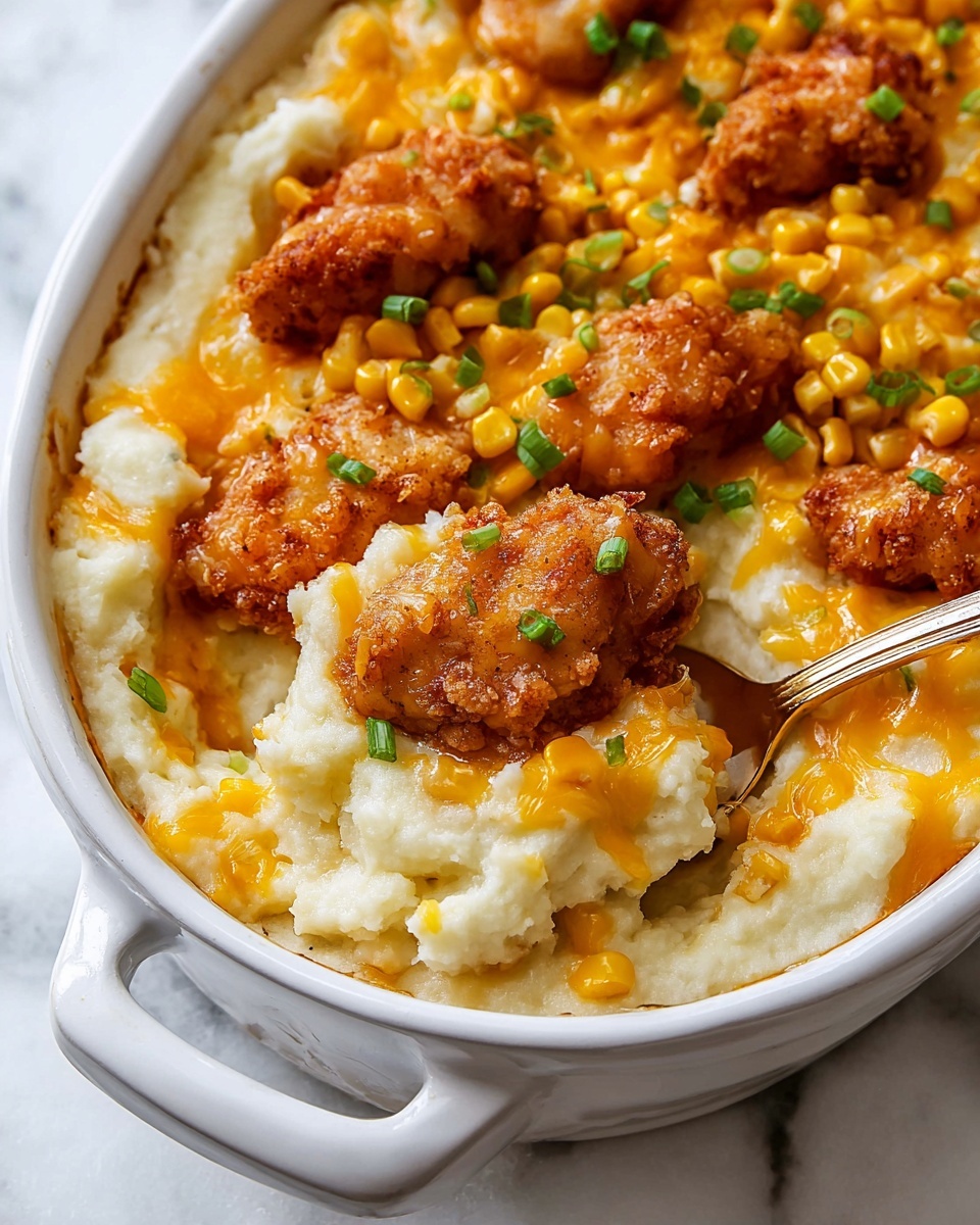 KFC Chicken Bowl Casserole Recipe - Recipe Image
