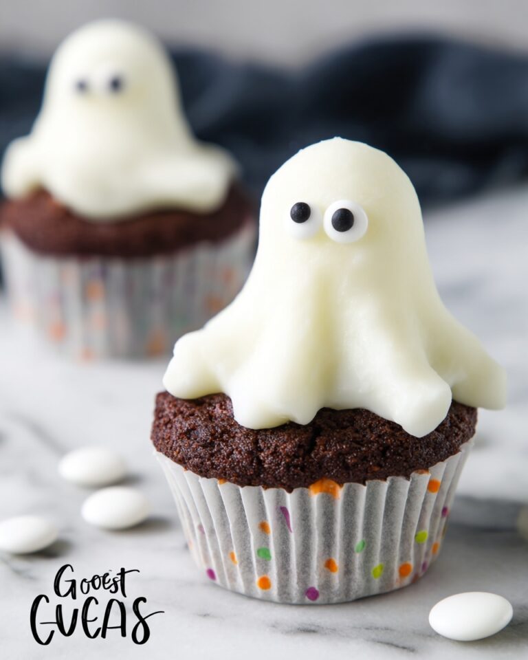 Halloween Ghost Cupcakes Recipe
