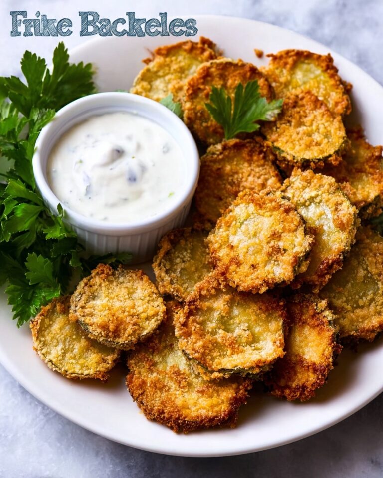 Baked “Fried” Pickles Recipe