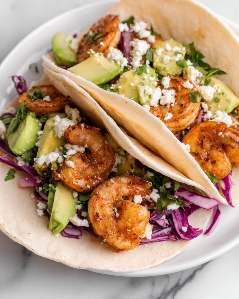 Baja Shrimp Tacos with Cilantro Slaw Recipe