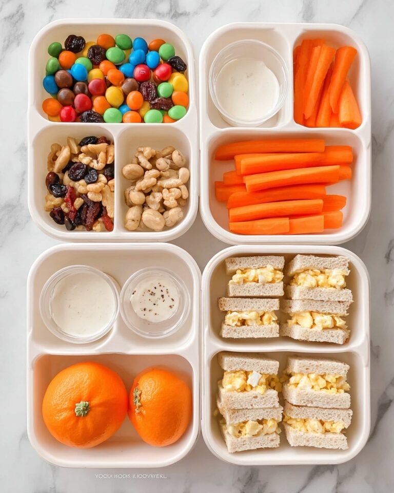 Mini Egg Salad Sandwich Lunchbox Idea Recipe