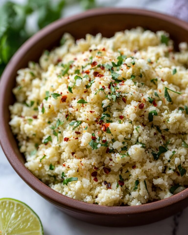 Quick Cilantro Lime Cauliflower Rice Bowl Recipe