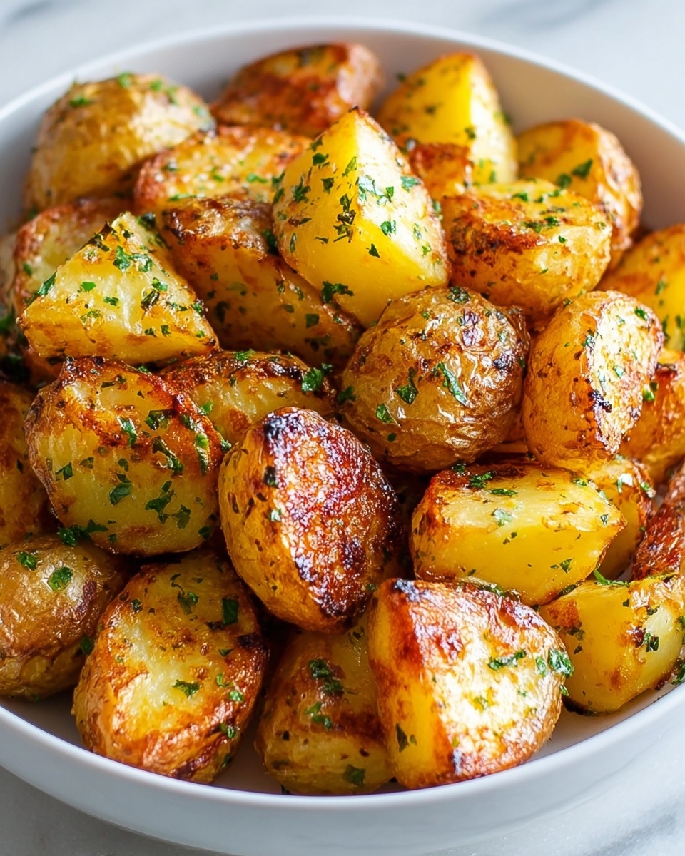 Perfectly Crispy Roasted Potatoes Recipe - Recipe Image