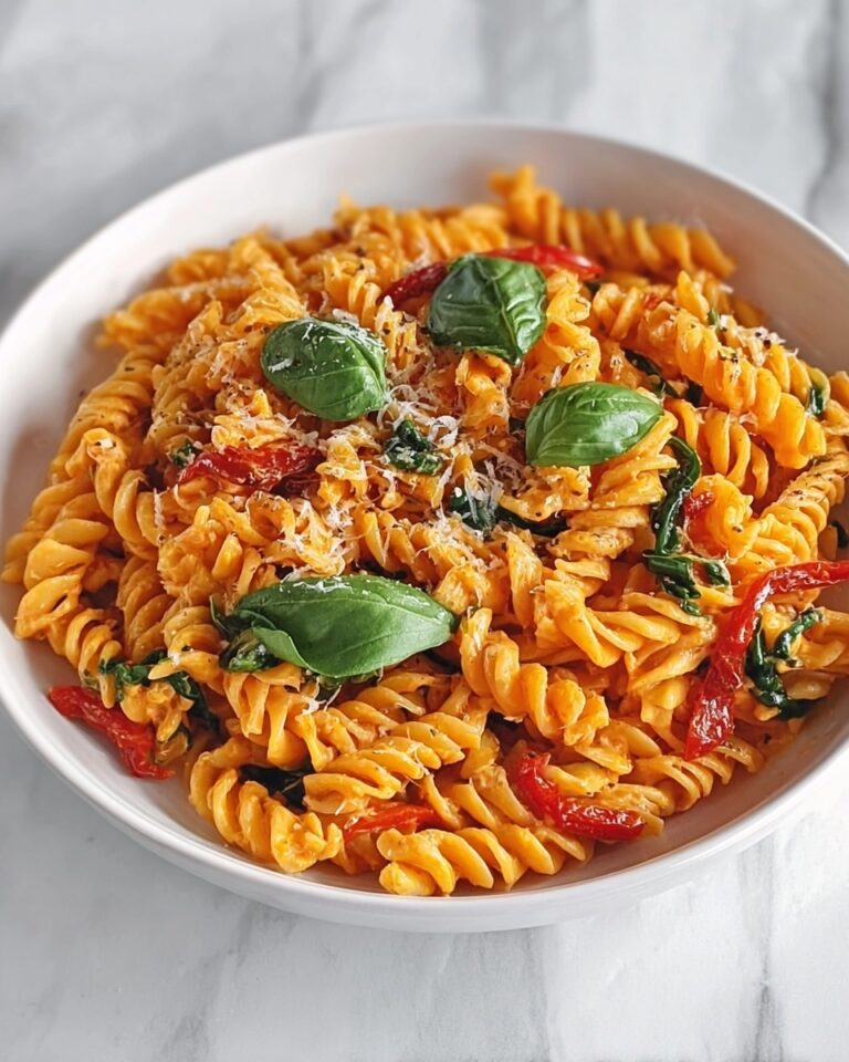 Creamy Roasted Red Pepper Pasta Recipe